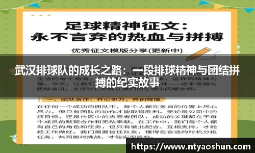 武汉排球队的成长之路：一段排球精神与团结拼搏的纪实故事